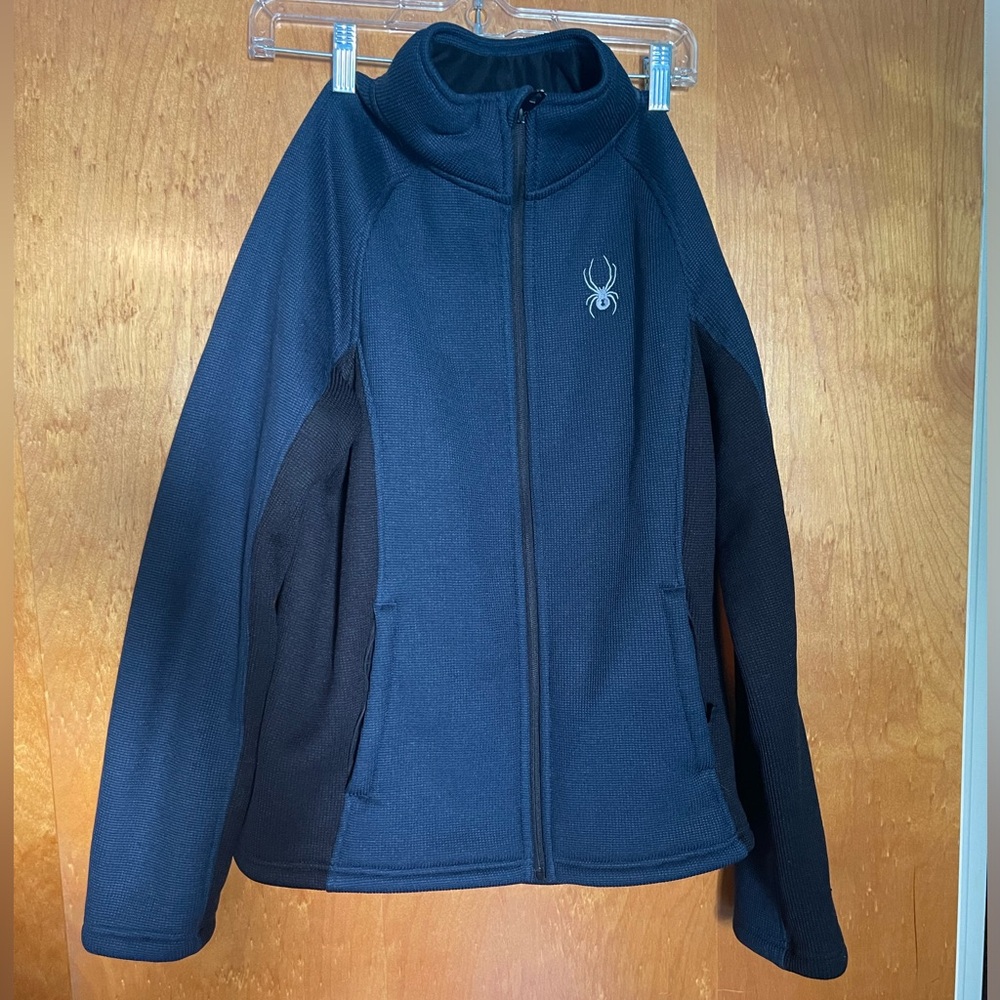 Men’s small, navy and black spyder jacket